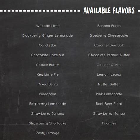 Frios Gourmet Pops Menu In Gadsden Alabama Usa