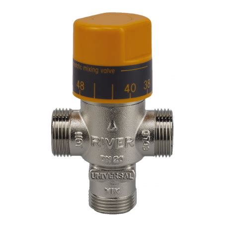 Termostatický univerzální směšovací ventil (směšovač) Dimenze 1/2"