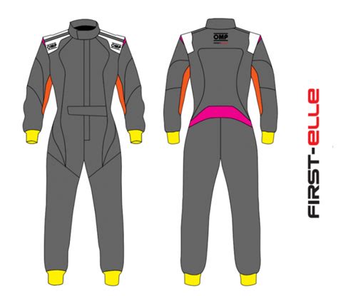 Omp First Elle Custom Race Suit Omp Ia01854w Race Suit Fia Approved