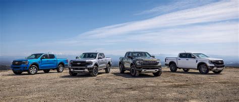 Check Out The 2024 Ford Ranger Trims Side By Side And Pickup Your