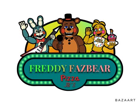 Freddy Fazbear Pizza Jrs Logo 1987 By Bugmaser On Deviantart