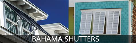 Aluminum Bahama Shutters | Metal Exterior Bahama Shutters