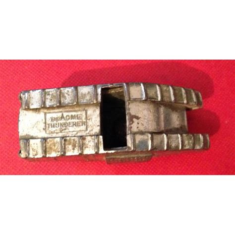 Rare Acme Thunderer Ww1 Tank Whistle Circa 1920s