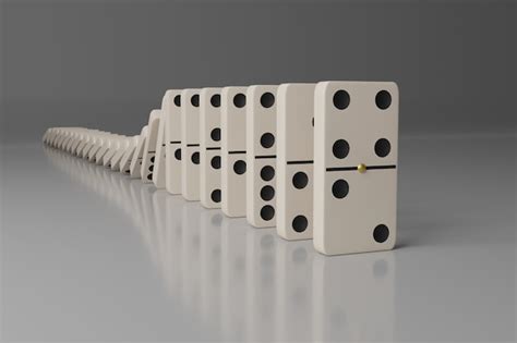 Clipart Dominoes Falling In High Rez