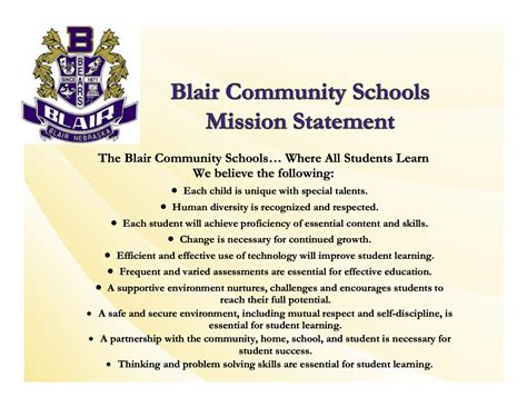 Home Blair Community Schools