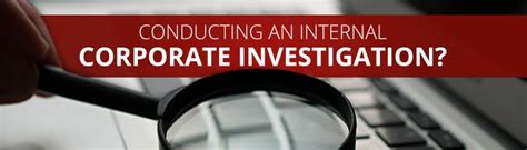 Conducting An Internal Corporate Investigation We Can Help Rosenn