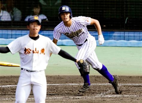 準々決勝【松山南 0 7 松山聖陵】松山聖陵、主導権握る 松山南のミスを逃さず｜スポーツ記事詳細（高校野球、地域スポーツ、高校総体、スポーツ