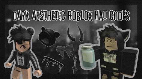 Black Aesthetic Roblox Picture Ids