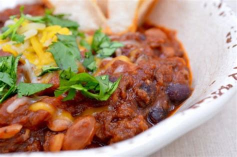 Spicy Chorizo And Bean Chili Hot Rods Recipes