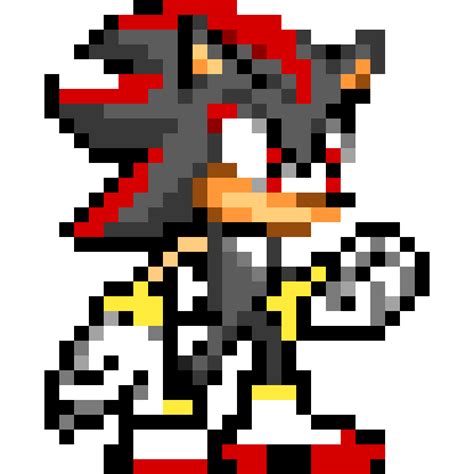 Pixilart Shadow The Hedgehog By Atobin0002