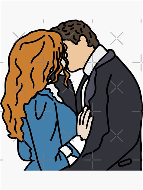 "Anne and Gilbert kiss" Sticker for Sale by sarabee13 | Redbubble