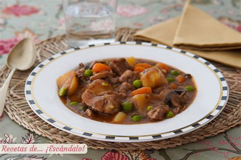 Estofado De Cerdo Con Patatas Y Verduras Receta Tradicional Recetas