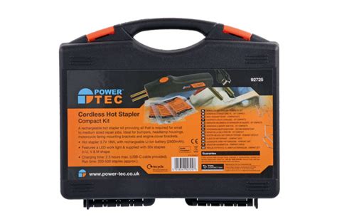 Power TEC Cordless Hot Stapler Compact Kit