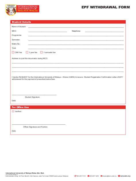 Fillable Online Epf Withdrawal Form Fax Email Print Pdffiller