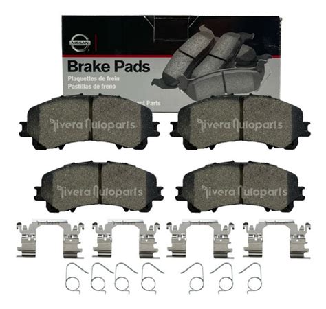 Kit Balatas Herrajes Del Original Nissan Xtrail Filas Env O Gratis