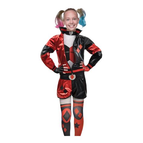 Costume Da Bambina Harley Quinn Per 35 25