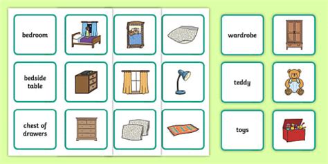 Home Words Matching Cards öğretmen Yaptı Twinkl