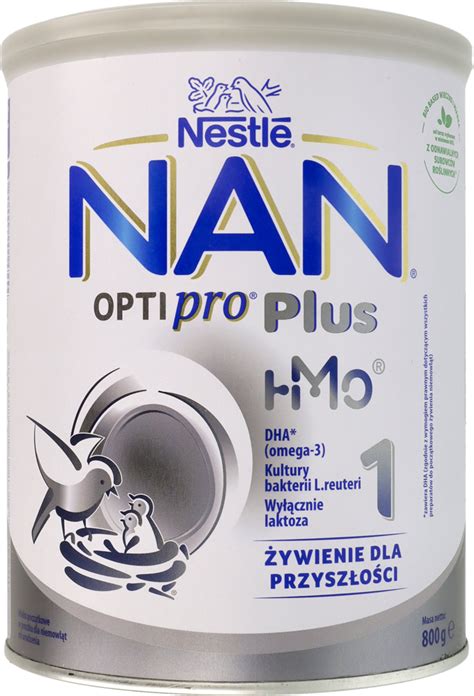 NESTLÉ NAN OPTIpro Plus mleko początkowe w proszku dla niemowląt od