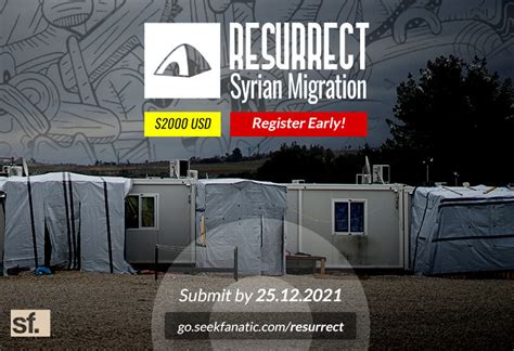 Open Call: Resurrect Syrian Migration (Refugee Shelter Design Challenge ...