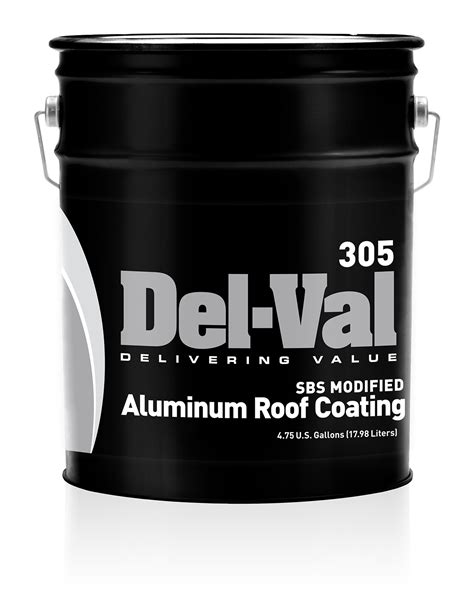 305 Del Val SBS Modified Aluminum Roof Coating United Asphalt Company