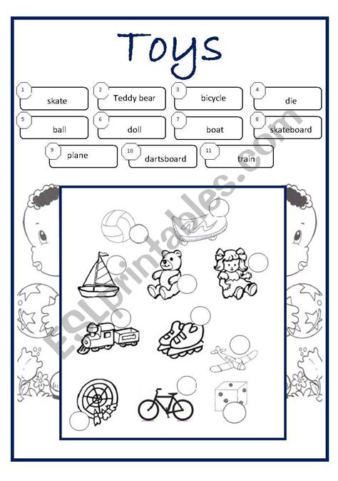 Toys Esl Worksheet By Hioara