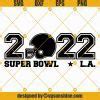 2022 Super Bowl SVG PNG DXF EPS Digital Download, NFL Superbowl 2022 ...