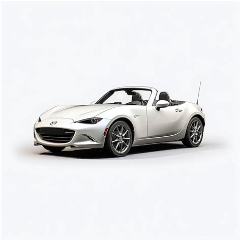 Premium Photo Car Isolated On White Background Mazda Mx5 Miata