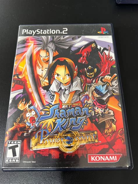 Shaman King Power Of Spirit Sony Playstation Ps Cib