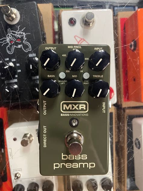 Mxr M81 Bass Preamp Pedal New Allen Music Shop