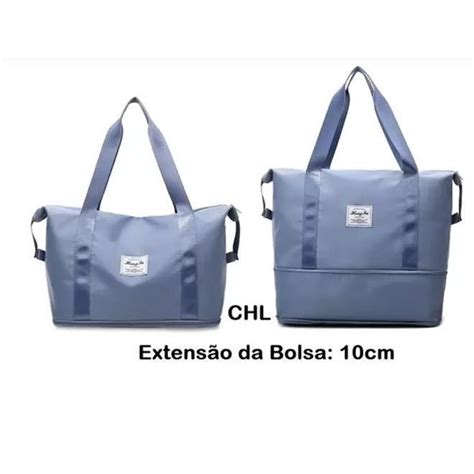 Bolsa De Viagem Multifuncional Dobr Vel Grande Azul Submarino