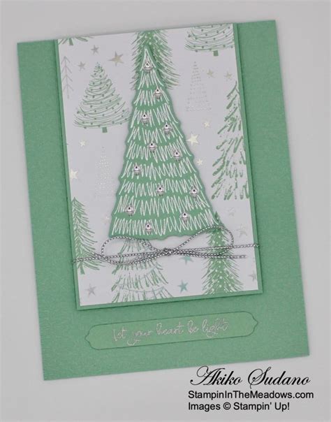 Stampin Up Whimsical Trees For The Happy Inkin Thursday Blog Hop