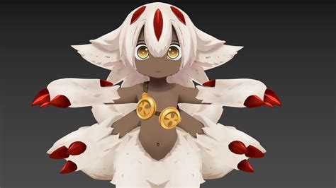 Faputa Manga Made In Abyss Vrchat 3d Model Rigged Cgtrader