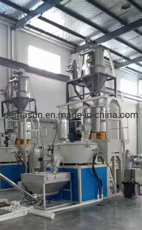 Plastic Compound Mixer Machine PVC Powder Mixing Machine Hot Cold