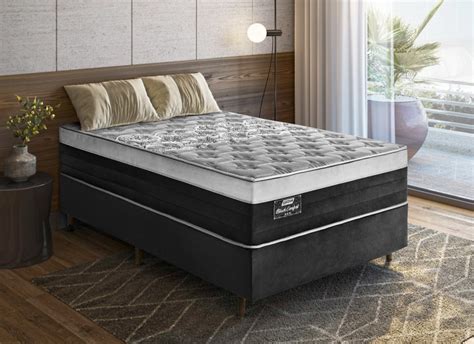 Colch O Casal Semi Ortop Dico Espuma Hipersoft Black Comfort X X