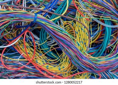 colored electrical wire cable stock photo  shutterstock