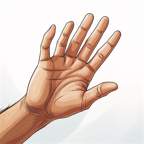 Premium Photo A Hand With Fingers Extended