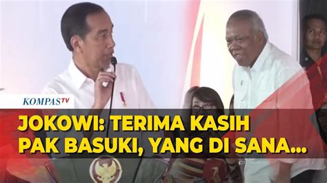 Terima Kasih Presiden Jokowi Ke Menteri Basuki Singgung Jalan Rusak