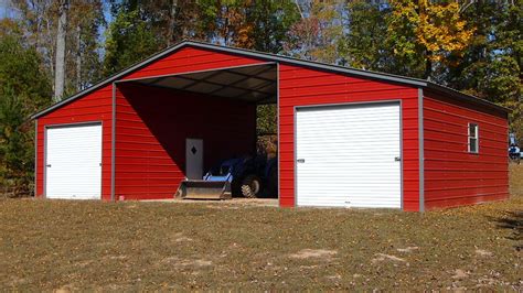 48’x25’x12’ Metal Barn Building | Metal Barn Building