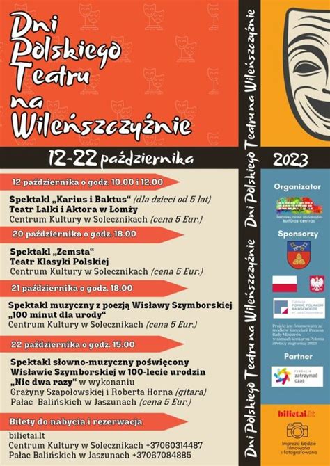 Dni Polskiego Teatru Na Wile Szczy Nie Kresy Pl Wschodnia Gazeta