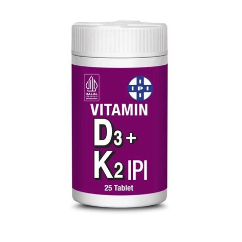 Jual IPI D3K2 Botol 25 Tablet Pemenuhan Vitamin D Dan K Shopee