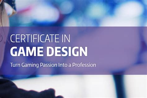 Certificate in Game Design – Career & Internship Center | University of ...