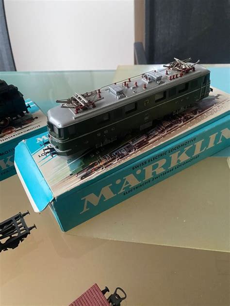 Märklin Eisenbahn Set Mit 3 Loks Und Wagen Und Geleisen Und Kaufen