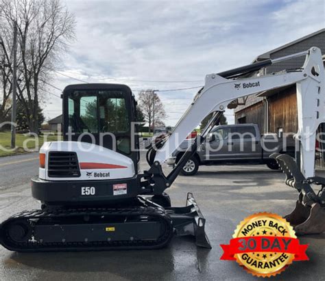 2015 Bobcat E50 Mini Excavator Equipment