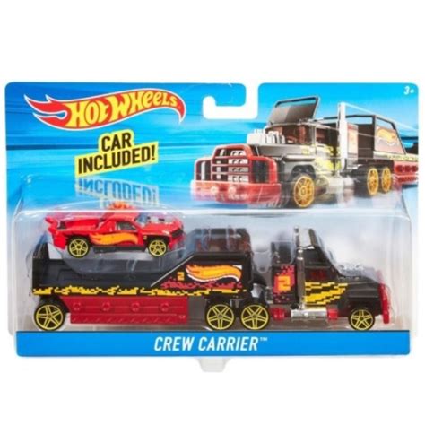 Jual Populer Hot Wheels Trailer Super Rigs Crew Carrier Shopee Indonesia