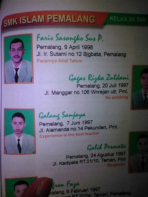 Kesan Pesan Yearbook Lucu Quote Kocak Siswa Smp Di Buku Kenangan