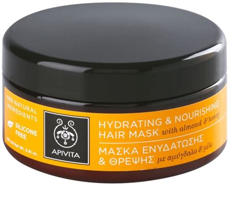 Apivita Holistic Hair Care Almond Honey Mascarilla Nutritiva E