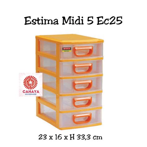 Jual Laci Uang Estima Midi Container Ec Rak Susun Plastik Lion Star