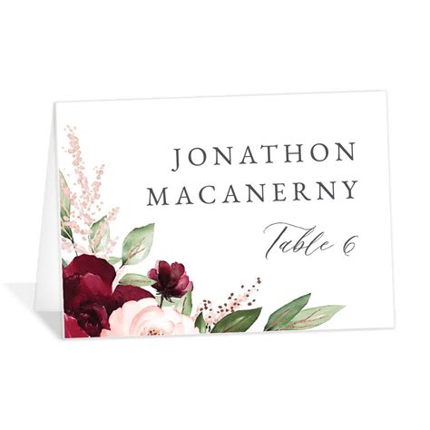 Beloved Floral Foil Save The Date Cards