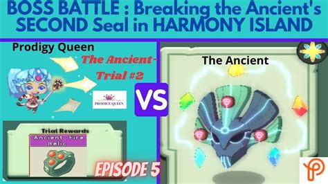 PRODIGY MATH GAME Harmony Island SECOND Boss BATTLE The Ancient S