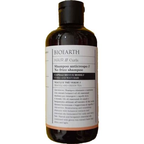 Bioearth Hair Shampoo Anticrespo Riccionario